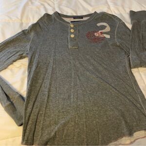 American Eagle Outfitters Gray Vintage Fit Shirt